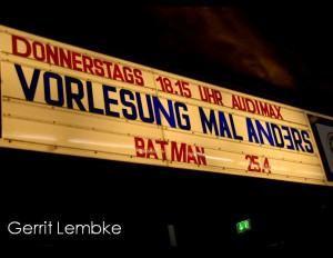 Batman: The Dark Knight in der Vorlesung mal anders